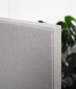 Schreibtisch Trennwand Decato Modul Stoffabdeckung