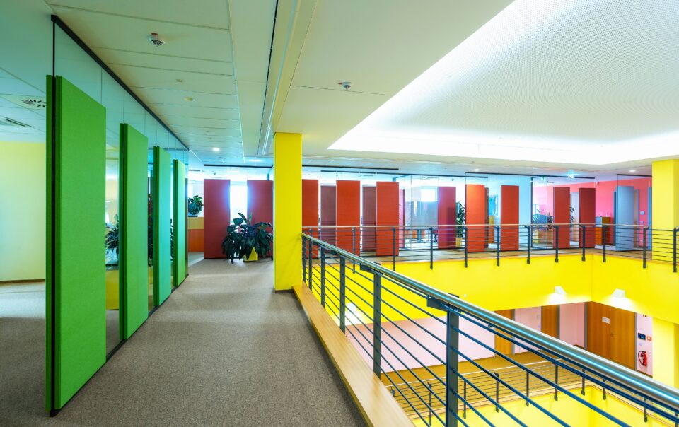 dm Verteilzentrum Innenansicht