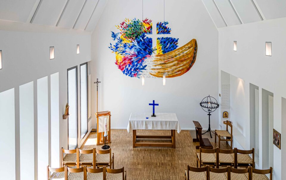 Innenraum der Schwedischen Kirche