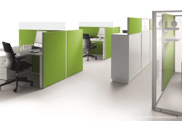 Decato Modul System als Stellwand