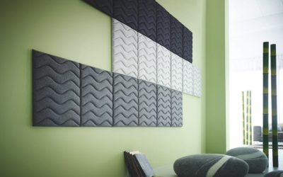 Decampo Classic ist der leichte Akustik Absorber und Schallabsorber Wand für jede Fläche