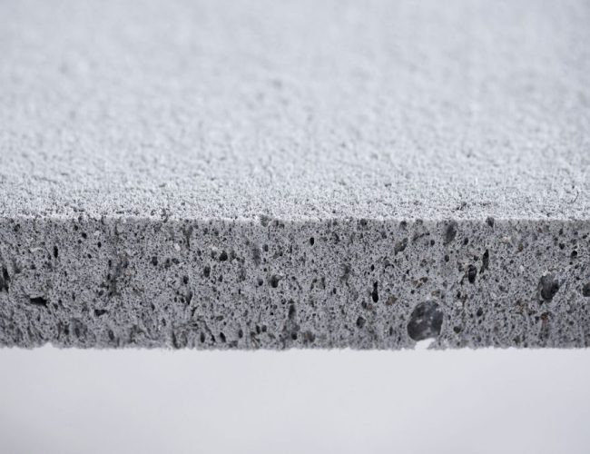 Preform Absorbermaterial Gipsschaum als natürlicher und patentierter Schallabsorber
