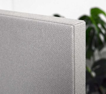 Schreibtisch Trennwand Formfac Stoffabdeckung