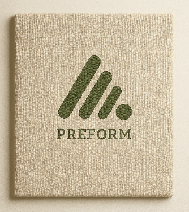 Wandabsorber mit Logo Branding als Motivdruck