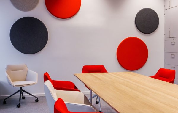 Bildergalerie Wandabsorber Bubbles an der Wand