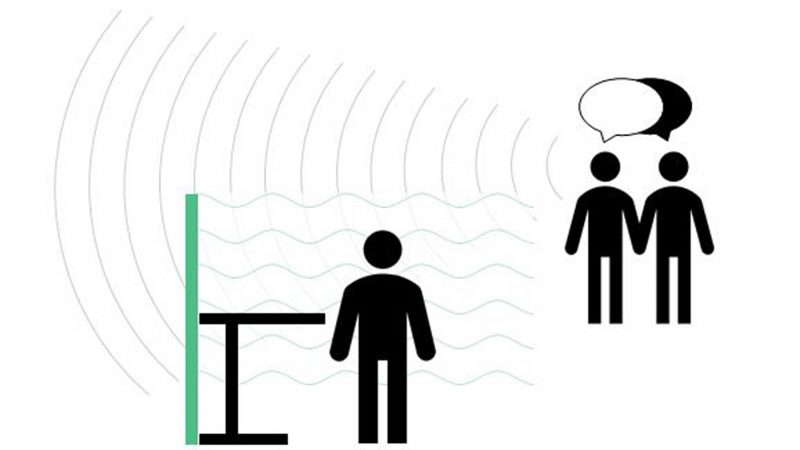 Raumakustik verbessern mit Sound Masking durch Presound für Schallschutz im Büro