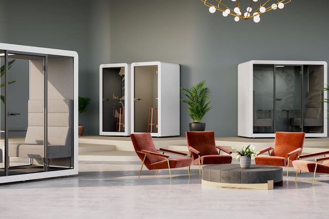 Telefonboxen Büro und Meetingpods